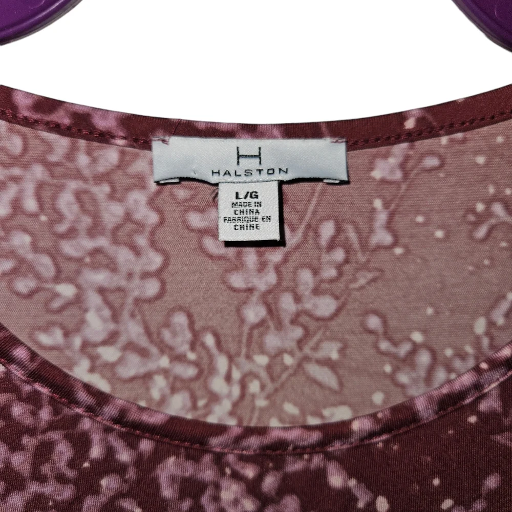 H by Halston Cold Shoulder Blouse Large - Picture 3 of 3